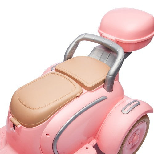 12V Electric Two-Seater Kids Ride-On Three-Wheel Motorcycle with Bluetooth Trend Times 16