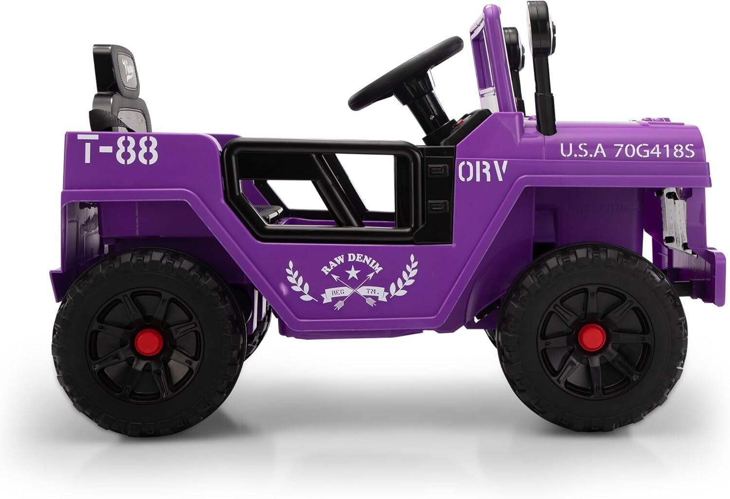 12V Electric Kids Ride-On Jeep Car with Battery Power, Remote Control, and LED Lights Trend Times 18