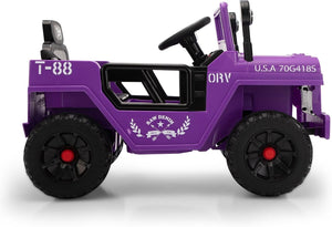 12V Electric Kids Ride-On Jeep Car with Battery Power, Remote Control, and LED Lights Trend Times 18