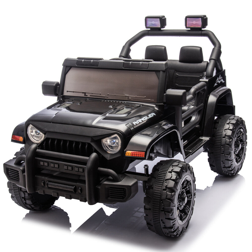 12V Electric Kids Ride-On Jeep with Remote Control, Battery Powered Car with LED Wheels Trend Times 0