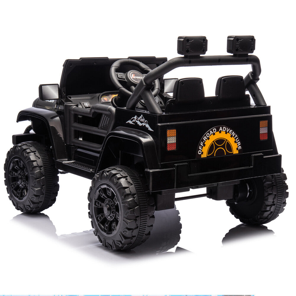 12V Electric Kids Ride-On Jeep with Remote Control, Battery Powered Car with LED Wheels Trend Times 21
