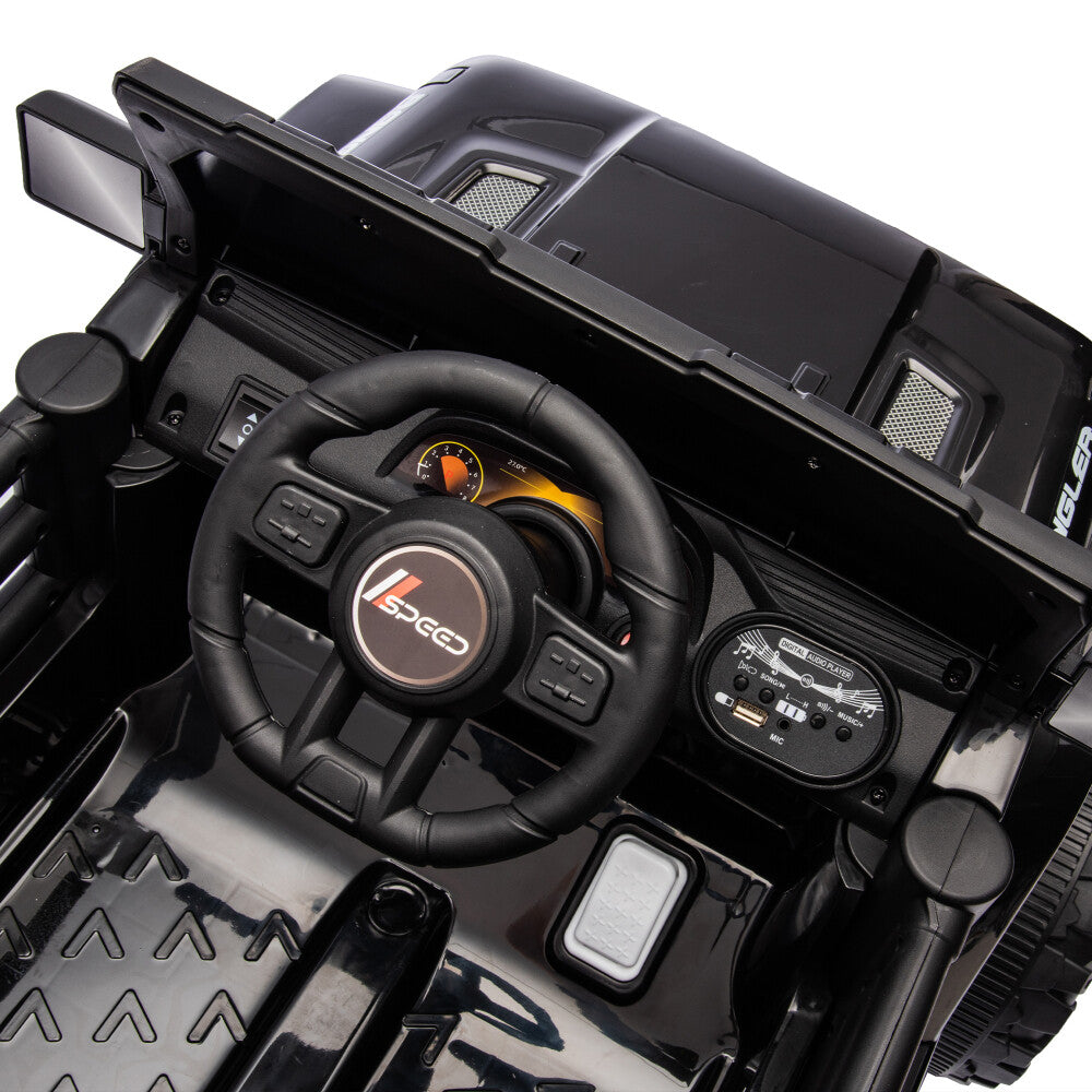 12V Electric Kids Ride-On Jeep with Remote Control, Battery Powered Car with LED Wheels Trend Times 7