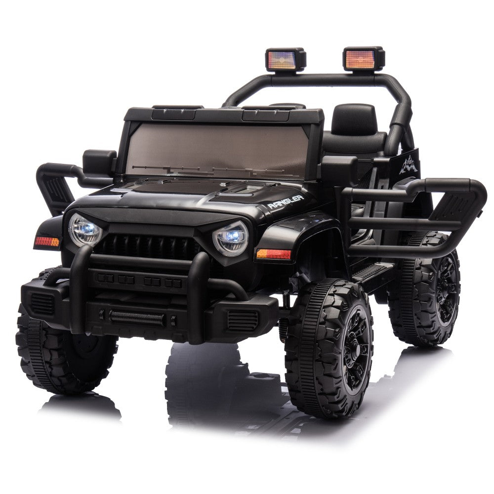 12V Kids Electric Ride-On Jeep Car with Battery, Remote Control, and LED Lights Trend Times 18