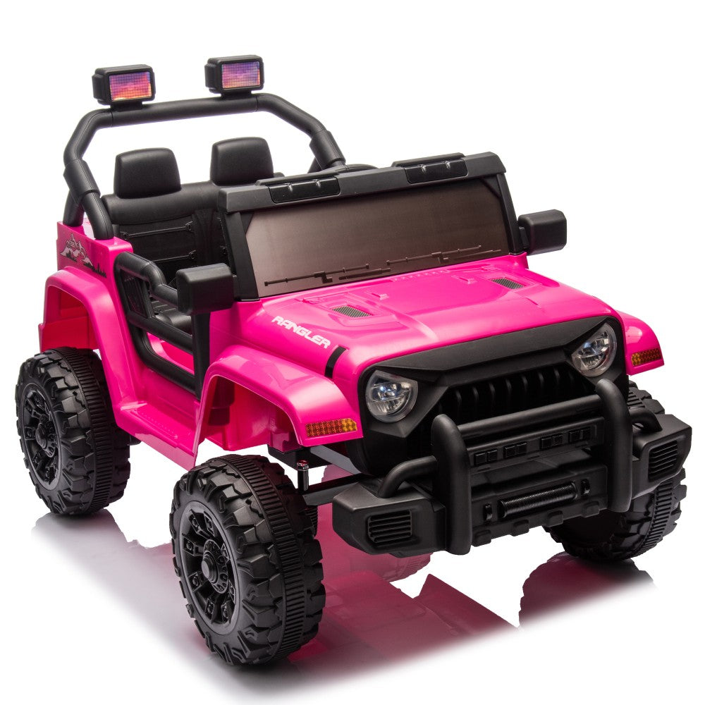 12V Kids Electric Ride-On Jeep Car with Battery, Remote Control, and LED Lights Trend Times 6