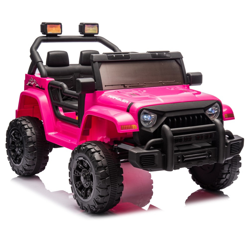 12V Kids Electric Ride-On Jeep Car with Battery, Remote Control, and LED Lights Trend Times 7