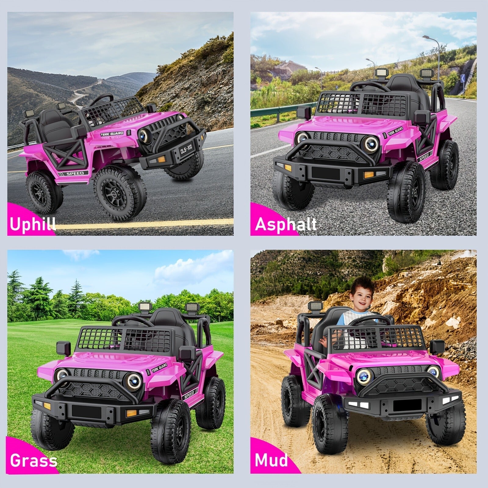 12V Kids Electric Ride-On Jeep Car with Battery Power, Remote Control, and LED Lights Trend Times 5