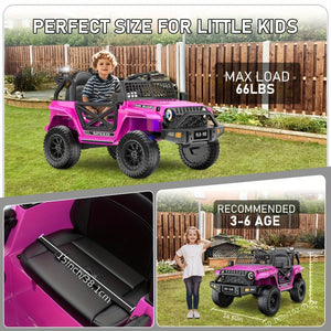 12V Kids Electric Ride-On Jeep Car with Battery Power, Remote Control, and LED Lights Trend Times 6