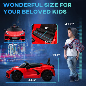 12V Kids Electric Ride-On Car with Remote Control, Suspension System, and Slow Start Trend Times 2