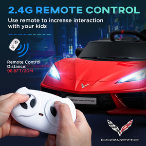 12V Kids Electric Ride-On Car with Remote Control, Suspension System, and Slow Start Trend Times 4