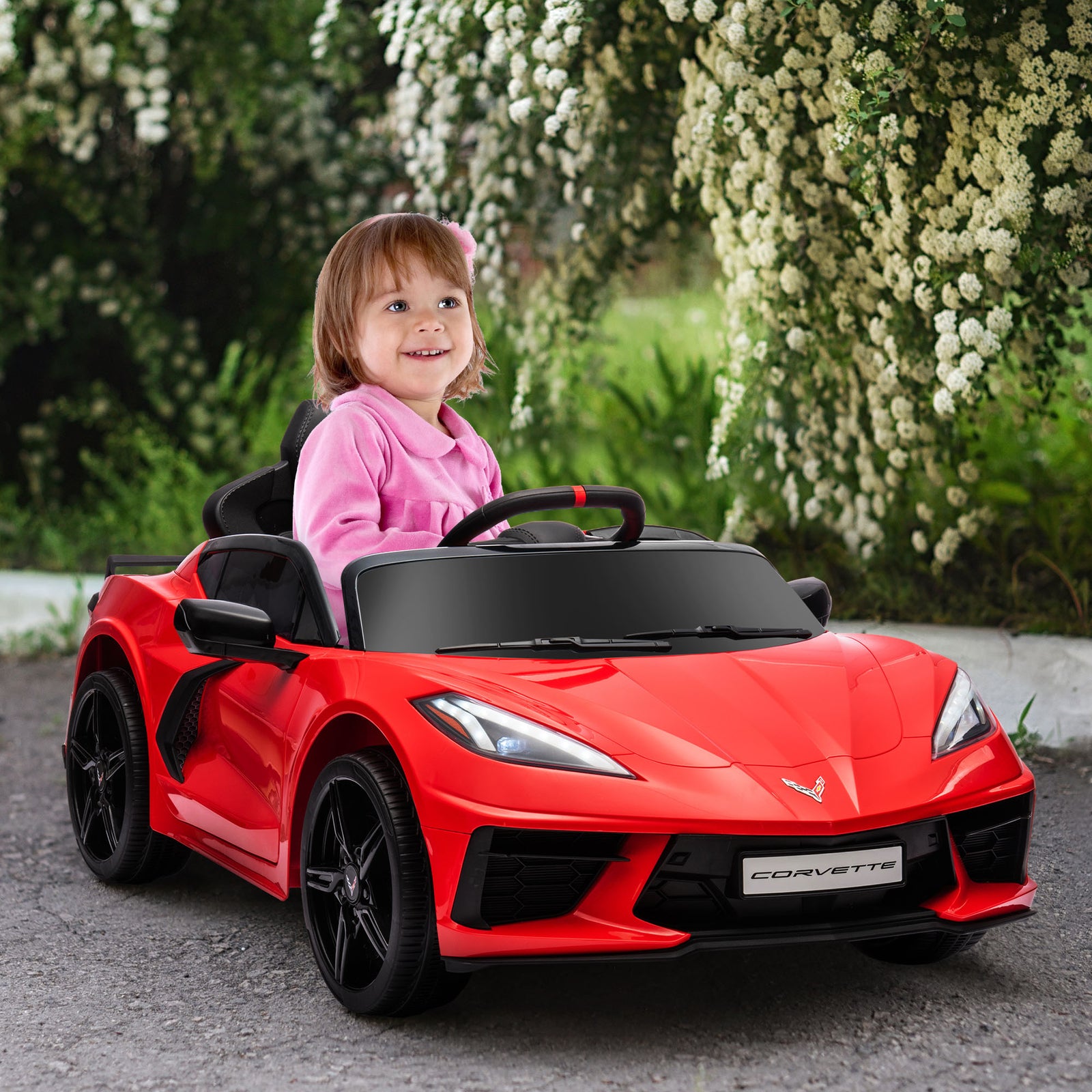 12V Kids Electric Ride-On Car with Remote Control, Suspension System, and Slow Start Trend Times 9