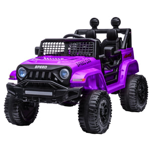 12V Electric Kids Ride-On Jeep Car with Power Wheels, 4mph Speed, LED Lights, and Parental Remote Control Trend Times Variant 0