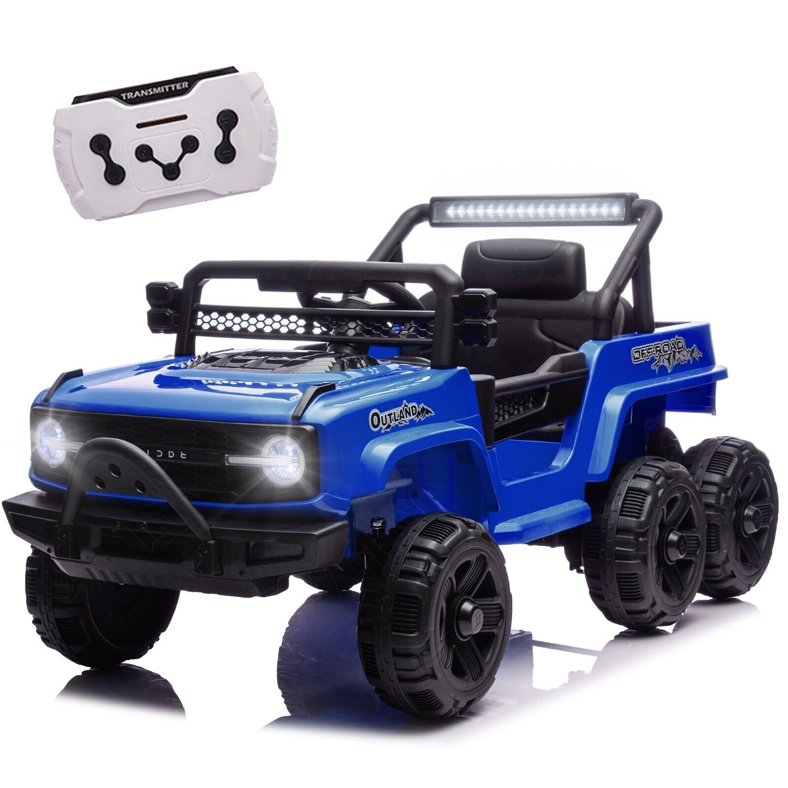 12V Electric Kids Ride-On Jeep with Parental Remote Control, MP3, and LED Lights Trend Times 0