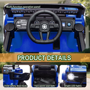 12V Electric Kids Ride-On Jeep with Parental Remote Control, MP3, and LED Lights Trend Times 6