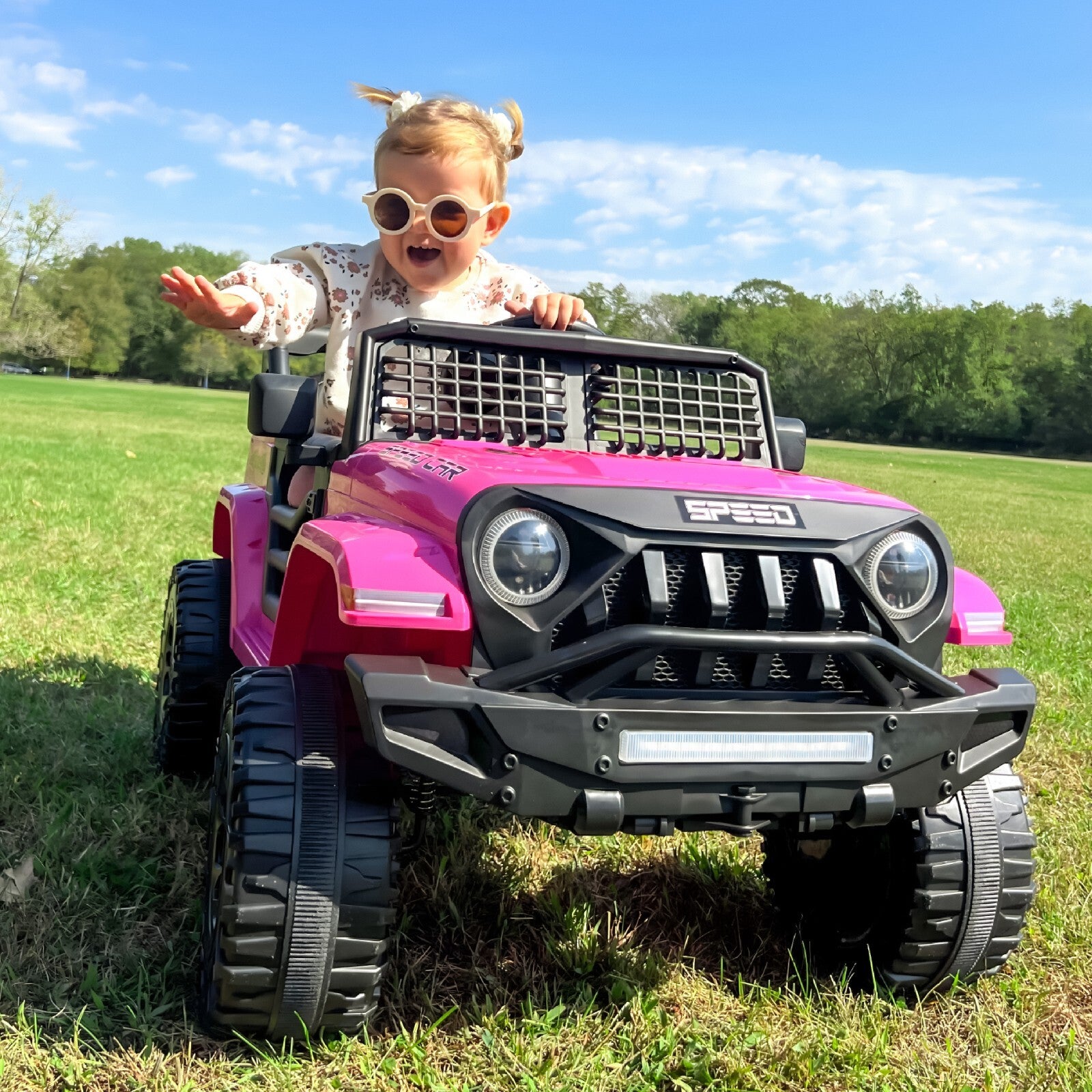 12V Electric Kids Ride-On Jeep with Parental Remote Control, MP3 Player, and LED Lights Trend Times 5