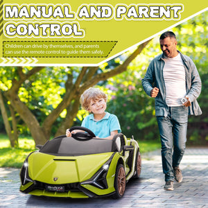 12V Kids Licensed Lamborghini SIAN Electric Ride-On Car with Remote Control Trend Times 3