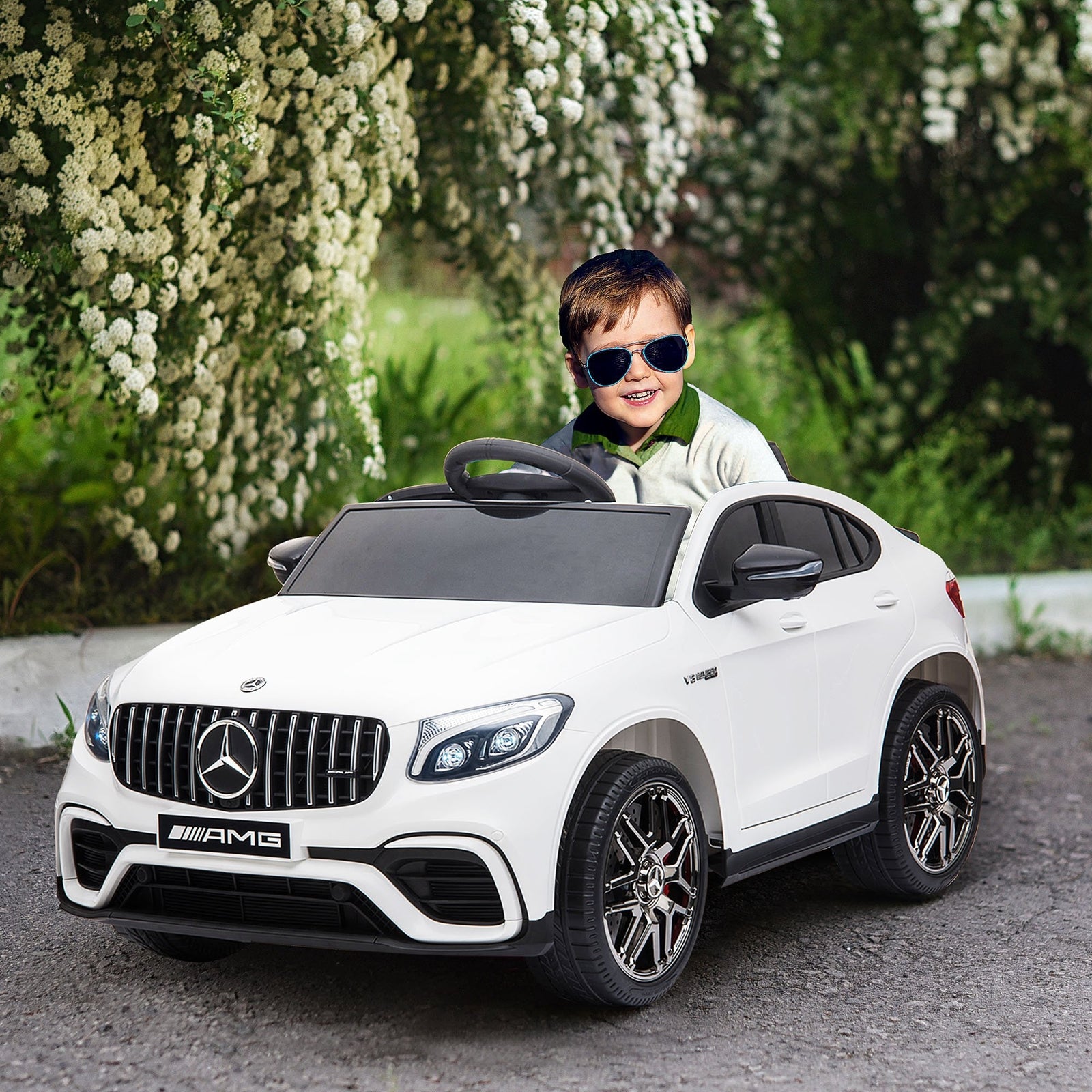 12V Electric Kids Ride-On Car with Remote Control, 2 Speeds, MP3 Player, and Horn Trend Times 1