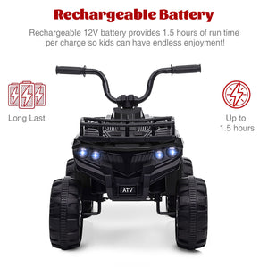 12V Battery-Powered Electric Ride-On Car for Kids with LED Lights Trend Times 10