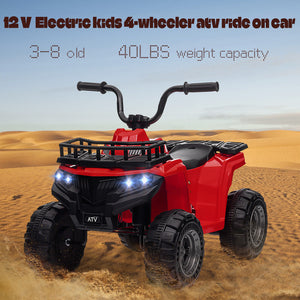 12V Battery-Powered Electric Ride-On Car for Kids with LED Lights Trend Times 6