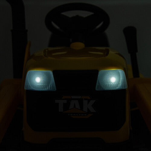 12V Electric Ride-On Kids Tractor Excavator with Battery, Remote Control, and Digging Handle Trend Times 13
