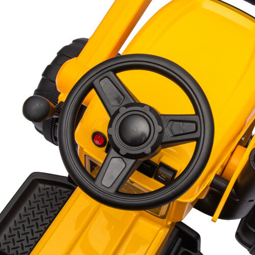 12V Electric Ride-On Kids Tractor Excavator with Battery, Remote Control, and Digging Handle Trend Times 17