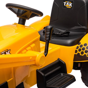12V Electric Ride-On Kids Tractor Excavator with Battery, Remote Control, and Digging Handle Trend Times 20
