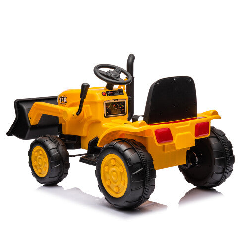 12V Electric Ride-On Kids Tractor Excavator with Battery, Remote Control, and Digging Handle Trend Times 7