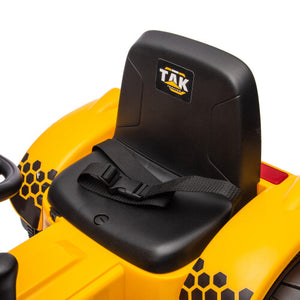 12V Battery-Powered Kids Ride-On Electric Excavator Tractor with Digging Handle Trend Times 15