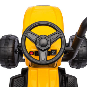 12V Electric Kids Ride-On Tractor Excavator with Detachable Trailer and Remote Control Trend Times 19