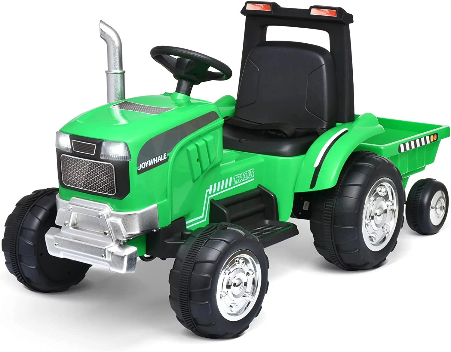 12V Kids Electric Ride-On Tractor Excavator with Detachable Trailer and Remote Control Trend Times 9