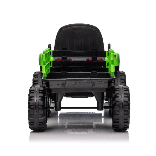 12V Battery-Powered Kids Ride-On Tractor with Trailer and Remote Control for Boys and Girls Trend Times 14