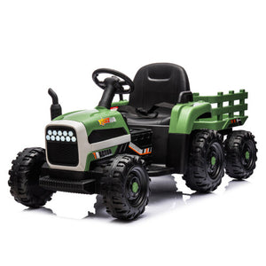 12V Kids Ride-On Tractor with Trailer, Battery Powered, Remote Control, Child-Friendly Vehicle Trend Times 28