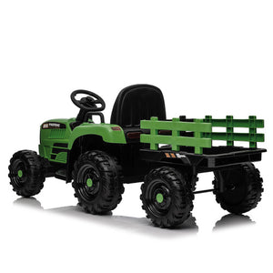 12V Battery-Powered Kids Ride-On Tractor with Trailer, Remote Control, and MP3 Music Trend Times 7