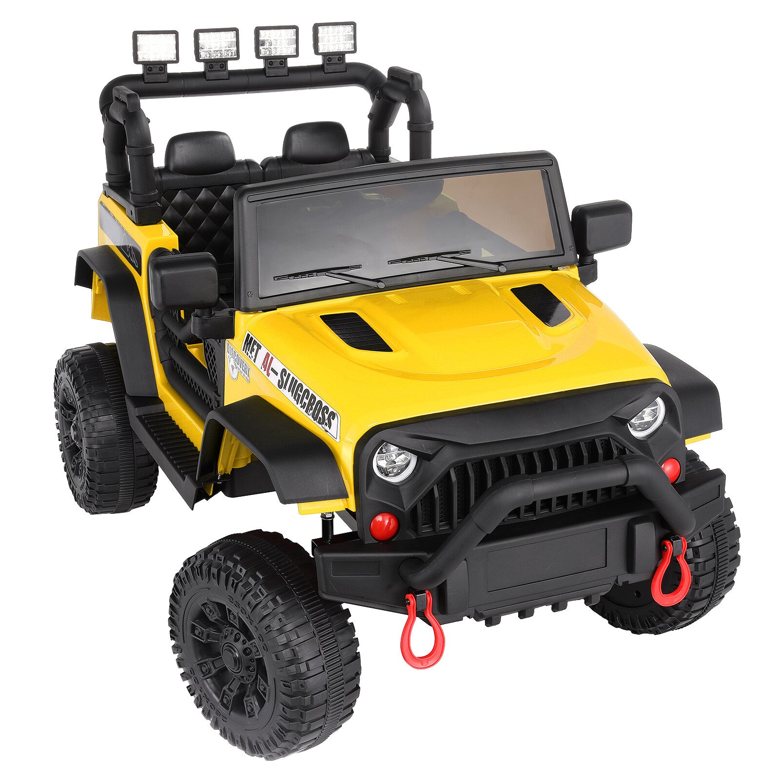 12V Kids Electric Ride-On Jeep Truck Car 1-Seater with Remote Control Toy Vehicle Trend Times 12