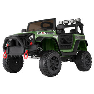 12V Kids Electric Ride-On Jeep Truck Car 1-Seater with Remote Control Toy Vehicle Trend Times 2