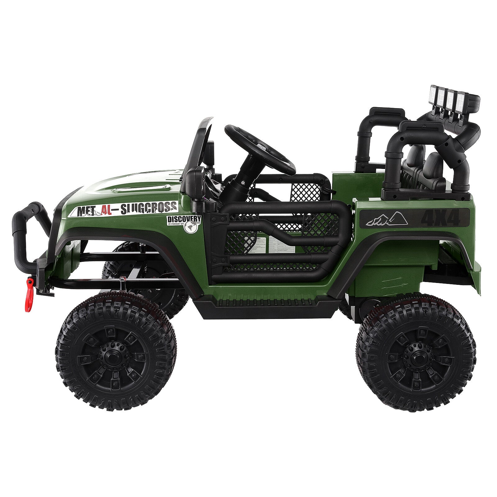 12V Kids Electric Ride-On Jeep Truck Car 1-Seater with Remote Control Toy Vehicle Trend Times 3
