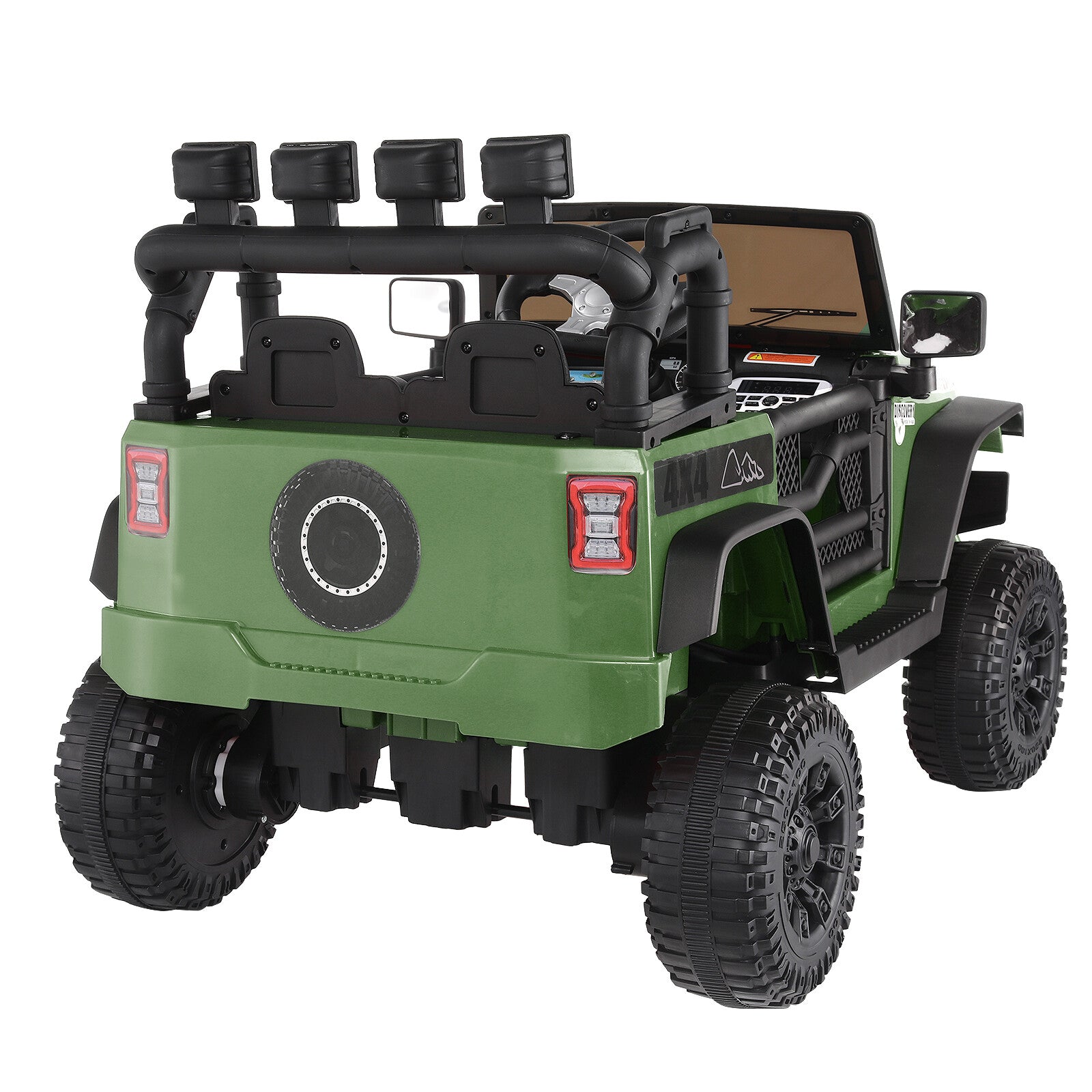 12V Kids Electric Ride-On Jeep Truck Car 1-Seater with Remote Control Toy Vehicle Trend Times 6