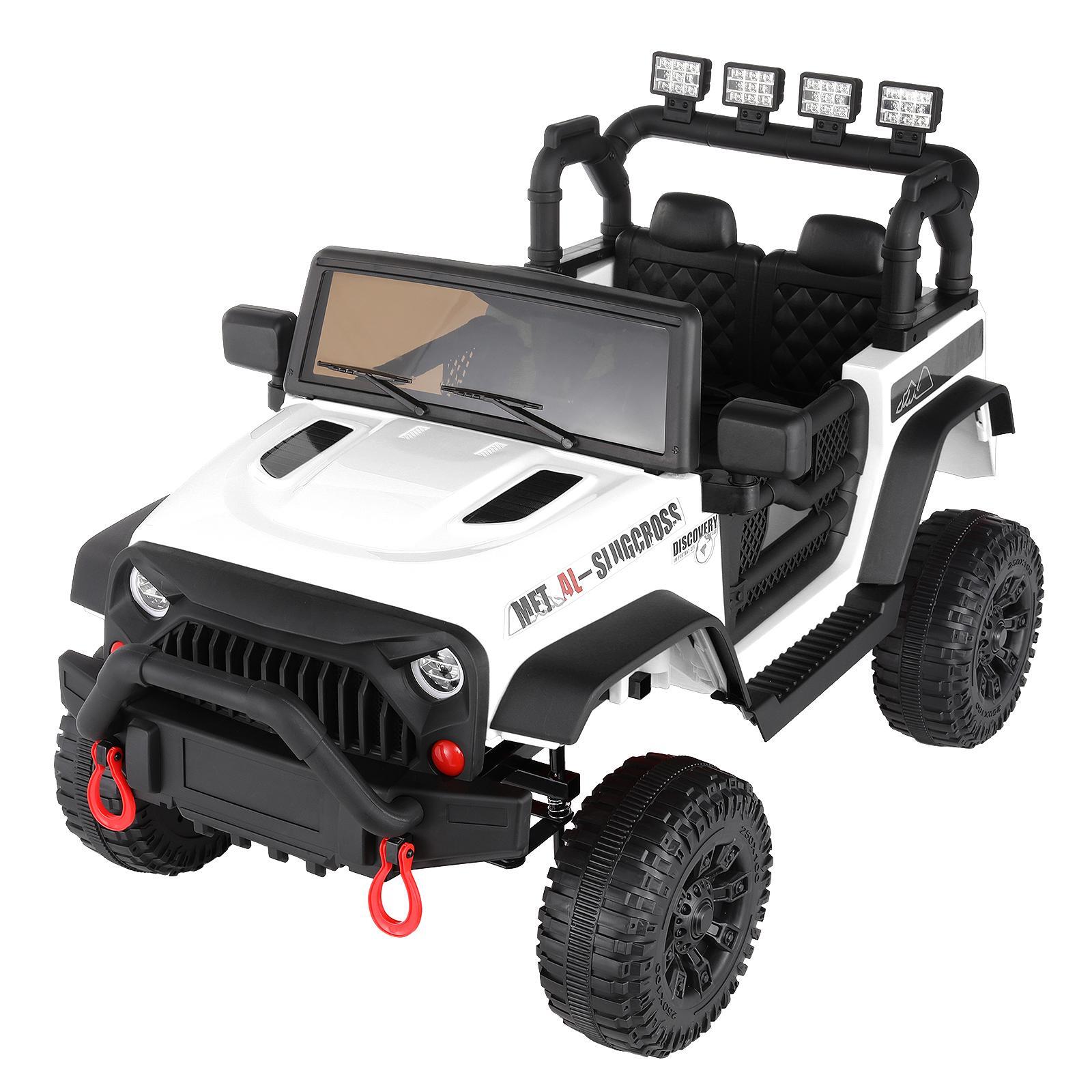 12V Kids Electric Ride-On Jeep Truck Car 1-Seater with Remote Control Toy Vehicle Trend Times 7