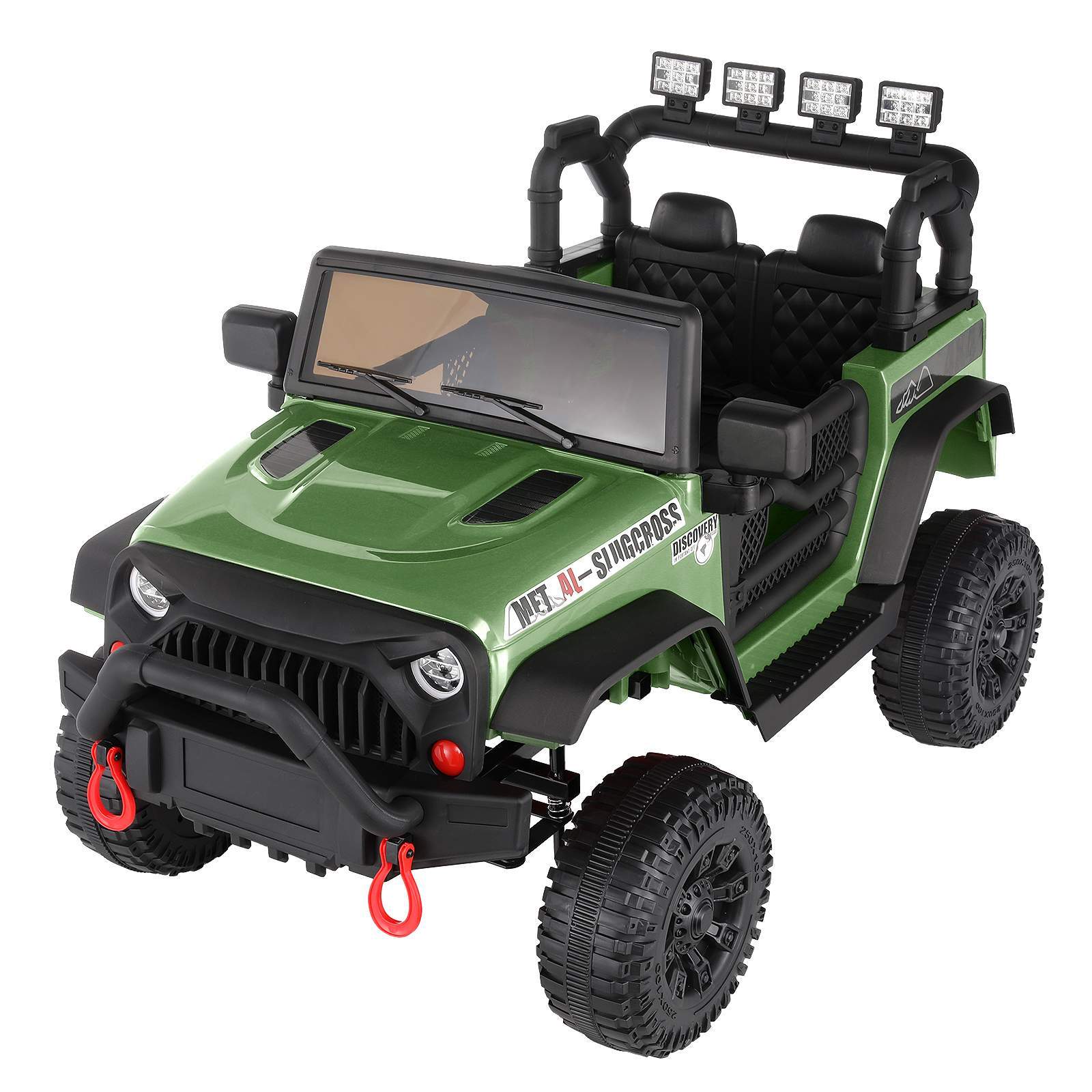 12V Kids Electric Ride-On Jeep Truck Car 1-Seater with Remote Control Toy Vehicle Trend Times 8