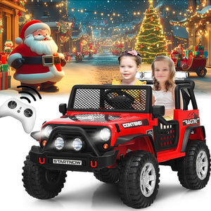 12V Electric 2-Seater Kids Ride-On Jeep Truck with Remote Control Trend Times 1