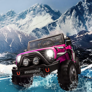 12V Electric 2-Seater Kids Ride-On Jeep Truck with Remote Control Trend Times 16