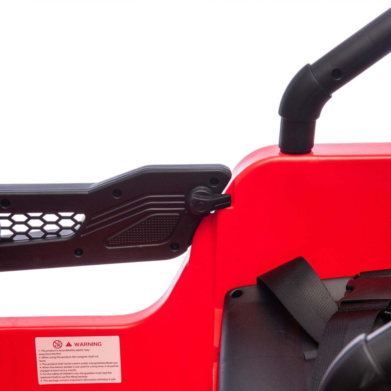 12V Electric Kids Ride-On Jeep Truck Toy with 6 Wheels and Remote Control, Red Trend Times 14