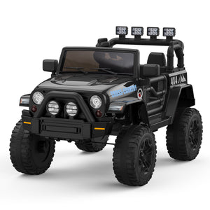 12V Kids Ride-On Truck Car with 2 Speeds, Spring Suspension, Battery Power, and Remote Control Trend Times 1