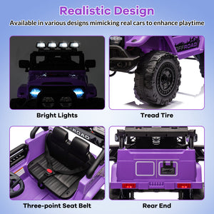 12V Kids Ride-On 2WD Battery-Powered Truck Car with Remote Control Trend Times 10