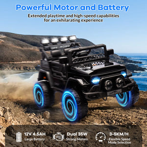 12V Kids Ride-On 2WD Battery-Powered Truck Car with Remote Control Trend Times 2