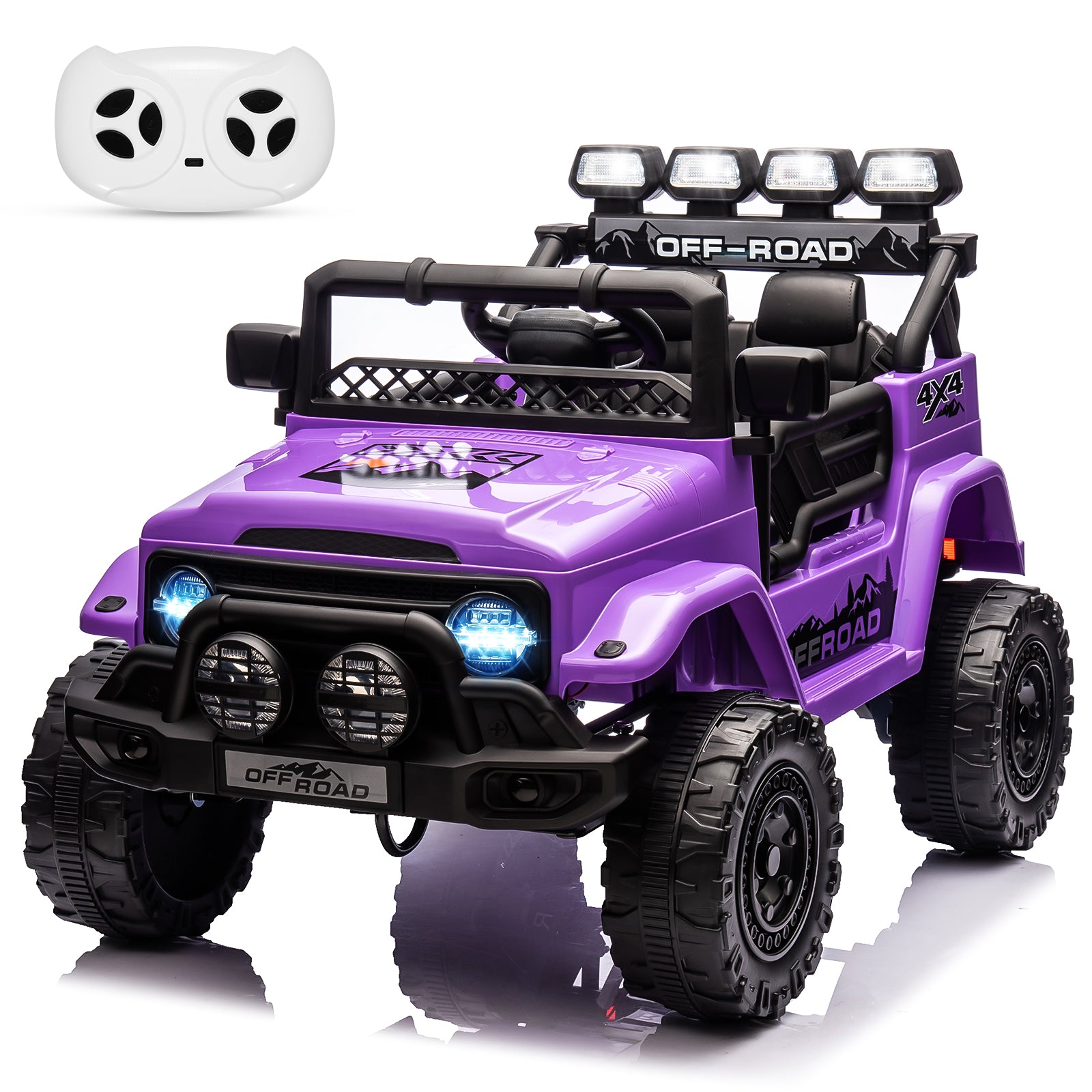 12V Kids Ride-On 2WD Battery-Powered Truck Car with Remote Control Trend Times Variant 4