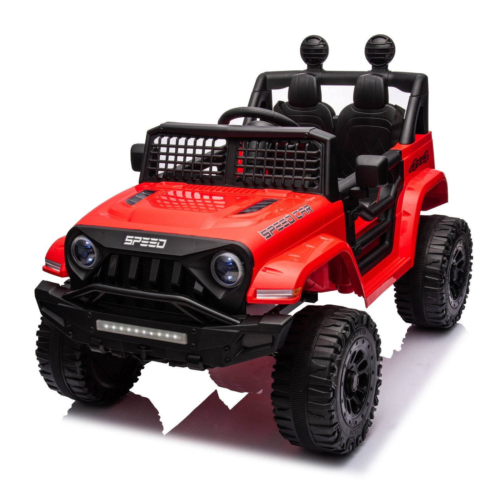 12V Kids Electric Ride-On Truck Car Toy with 3 Speeds and Remote Control Trend Times 10
