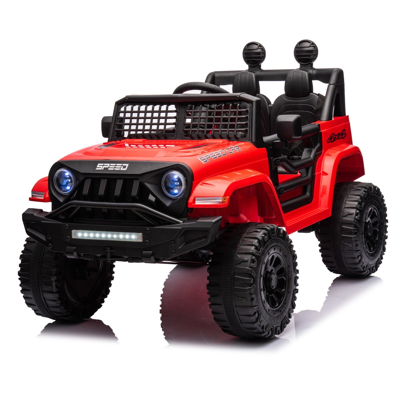 12V Kids Electric Ride-On Truck Car Toy with 3 Speeds and Remote Control Trend Times 11