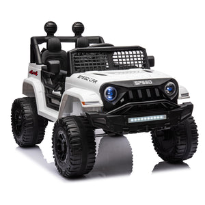 12V Kids Electric Ride-On Truck Car Toy with 3 Speeds and Remote Control Trend Times 3