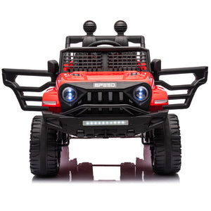 12V Kids Electric Ride-On Truck Car Toy with 3 Speeds and Remote Control Trend Times 13