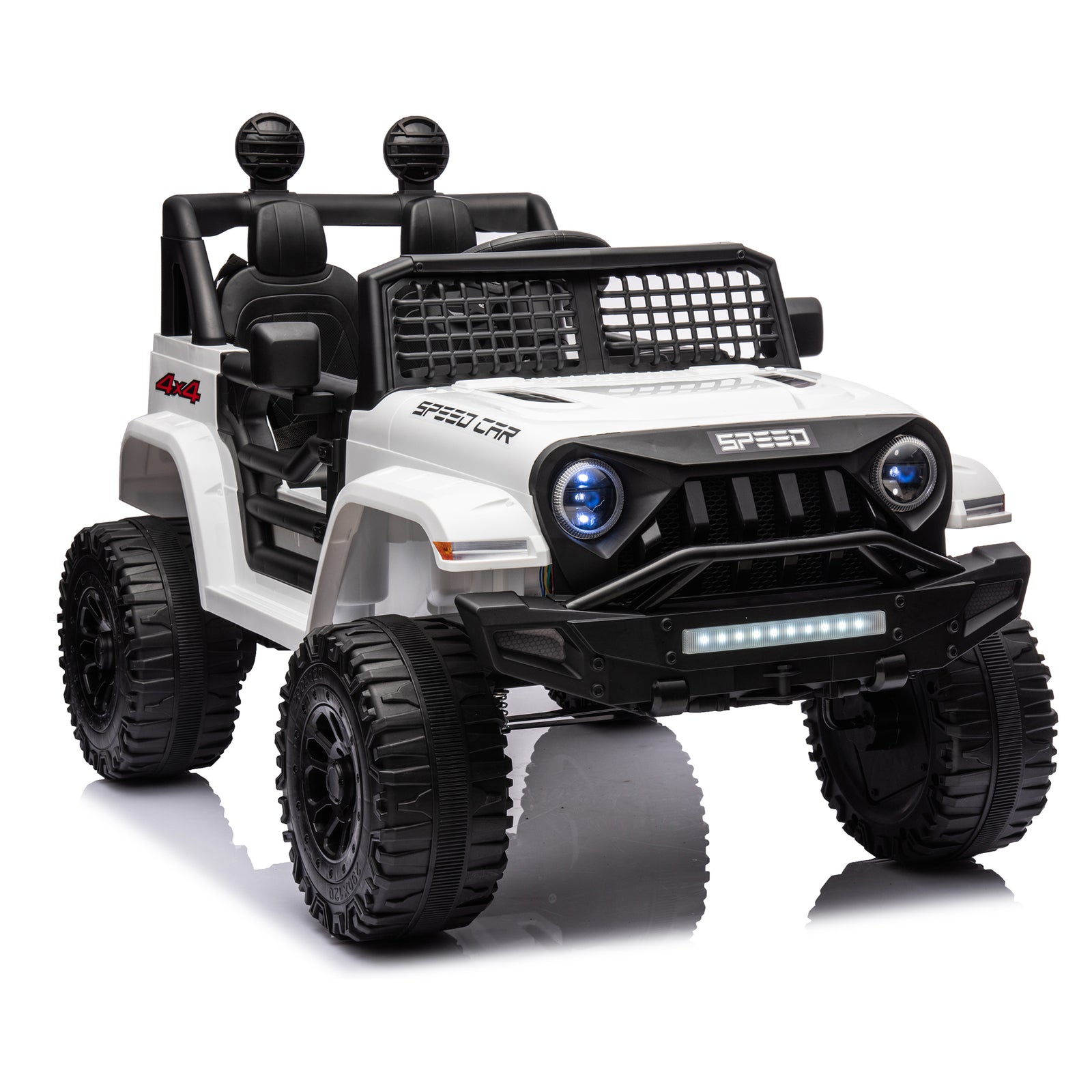 12V Kids Electric Ride-On Truck Car Toy with 3 Speeds and Remote Control Trend Times 2